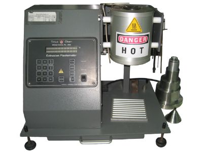 Melt flow index meter